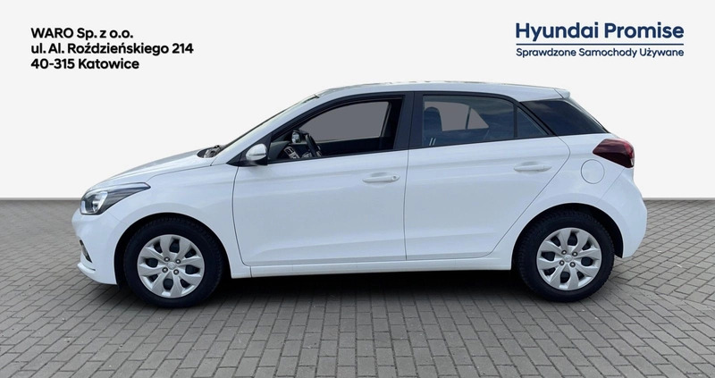 Hyundai i20 cena 54500 przebieg: 50350, rok produkcji 2019 z Ożarów małe 301